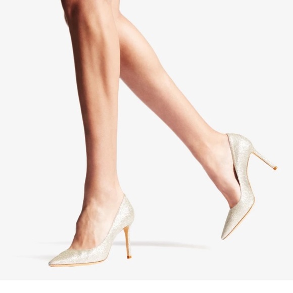 Jimmy Choo Romy 85 Platinum Ice - Picture 11 of 12